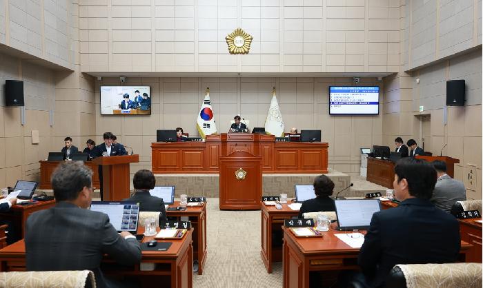 10대 제349회 고흥군의회 임시회 제1차 본회의