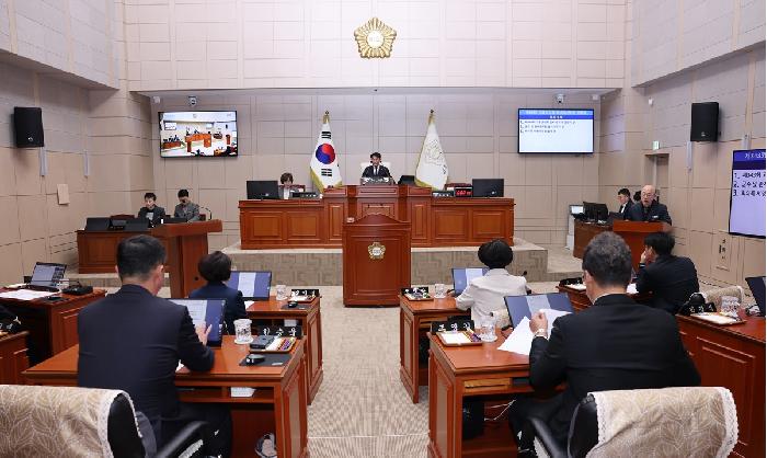 제343회 고흥군의회  임시회 제1차 본회의