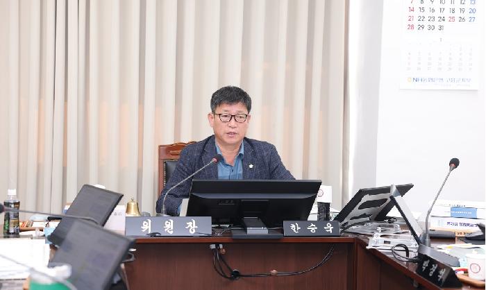 제342회 고흥군의회 제2차 정례회 제3차 산업건설위원회