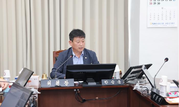 제340회 고흥군의회 임시회 제1차 산업건설위원회