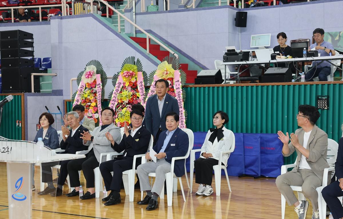 2025년도 제14회 고흥우주항공배 전국오픈 동호인 탁구대회 개회식 첨부이미지 : 2025.6.28 2025년도 제14회 고흥우주항공배 전국오픈 동호인 탁구대회 개회식 (10).JPG