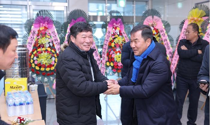 동강면 청년회장 이취임식