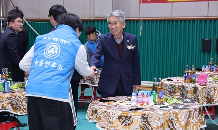  녹동선후회 회장단 및 감사 이취임식