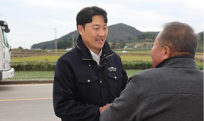 수매현장 방문(포두면)