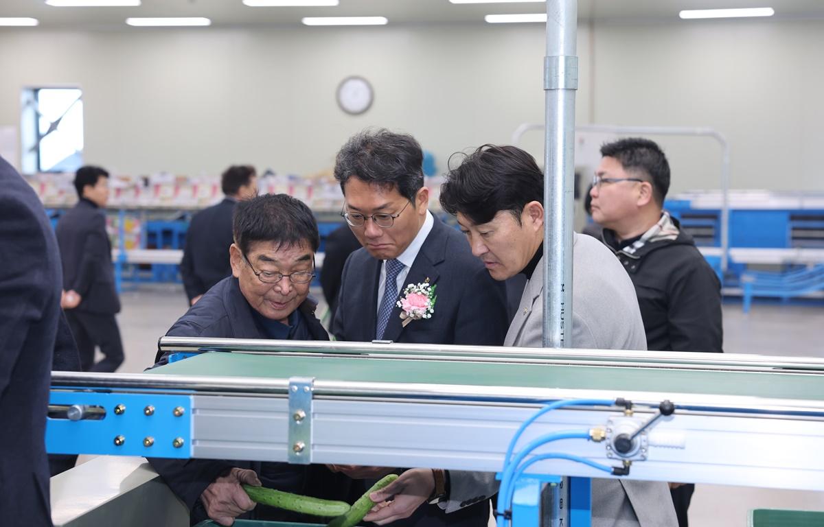 포두 오이 작목회 선별장 준공식 첨부이미지 : 2026.2.27 포두 오이 작목회 선별장 준공식 (6).JPG