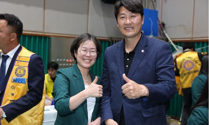 녹동 라이온스클럽 회장 이취임식