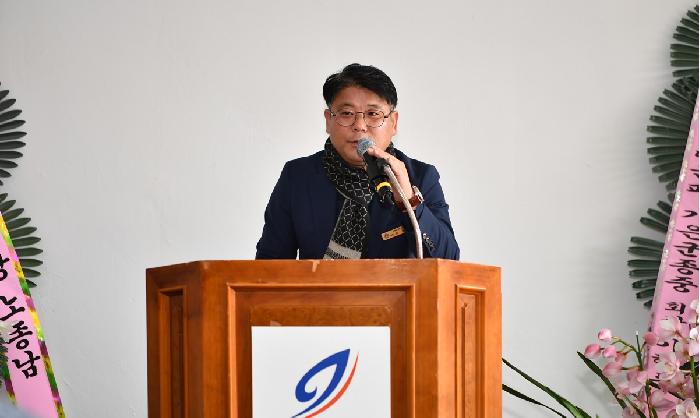 봉래면 창포마을회관 준공식