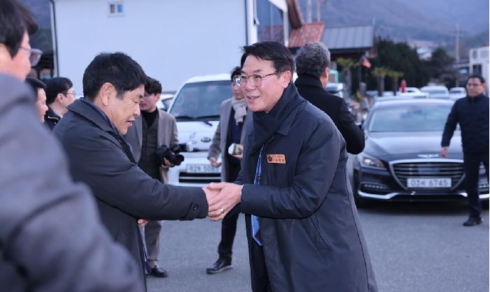 금산면청년회 제24,25대 회장단 및 감사 이취임식