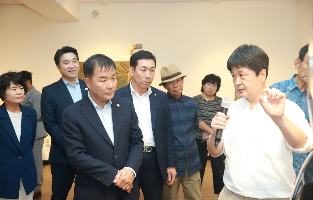 장성재 초대전 개막식 첨부이미지 : 2026. 09. 04 장성재 초대전 개막식 (6).JPG
