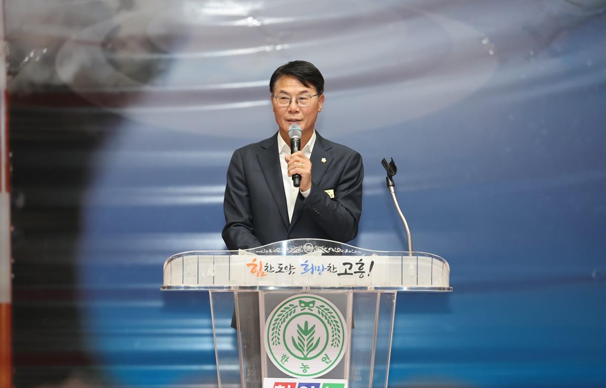 [제22회 고흥군 농업경영인대회], [제4회 고흥군 여성농업인대회] 첨부이미지 : 2025.7.23 [제22회 고흥군 농업경영인대회], [제4회 고흥군 여성농업인대회] (2).JPG