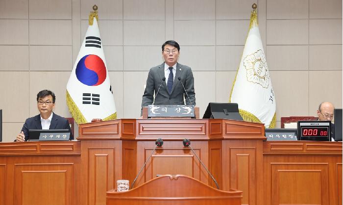 제338회 고흥군의회 임시회 제1차 본회의