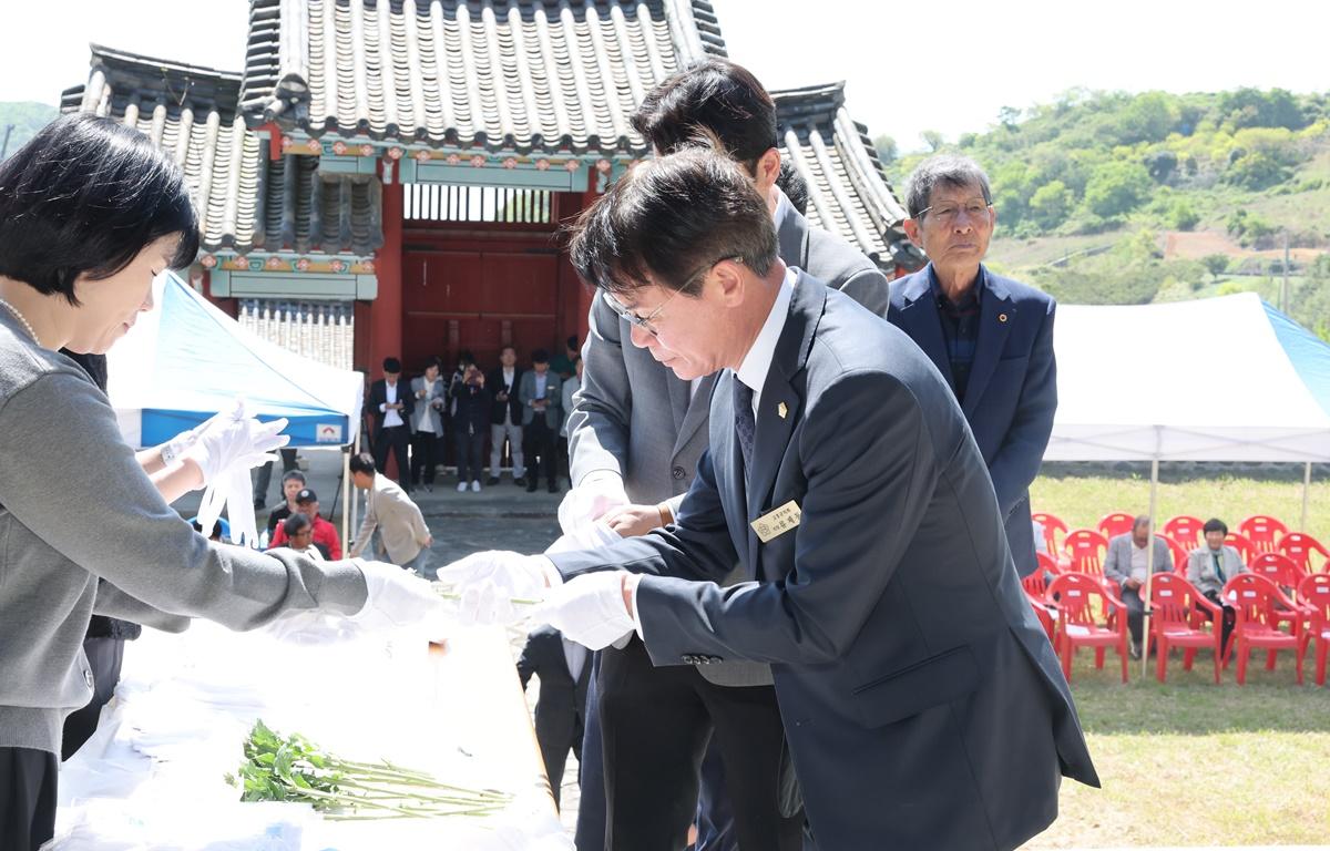 도화면 발포 충무사 다례제 첨부이미지 : 2025.4.28 도화면 발포 충무사 다례제 (6).JPG