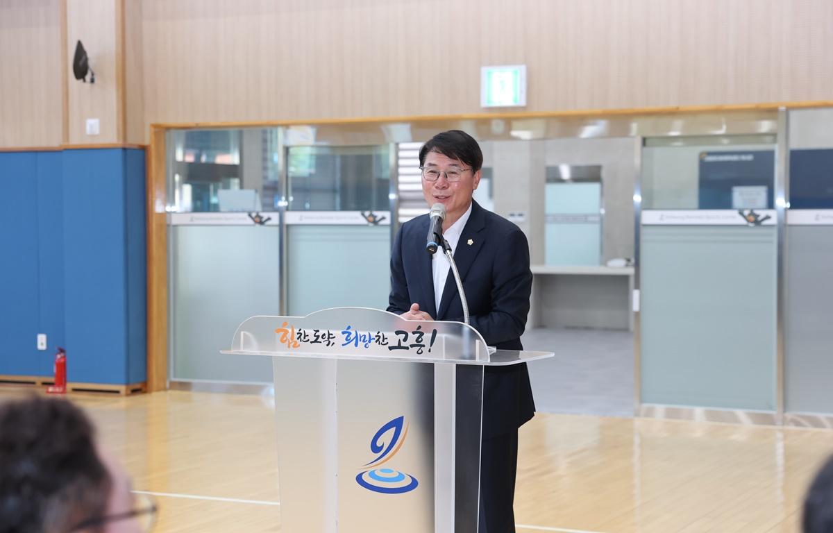 전남 장애인 체육대회 참가 선수단 환송 첨부이미지 : 2025.4.30 전남 장애인 체육대회 참가 선수단 환송 (5).JPG