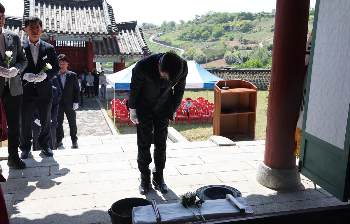 도화면 발포 충무사 다례제 첨부이미지 : 2025.4.28 도화면 발포 충무사 다례제 (8).JPG