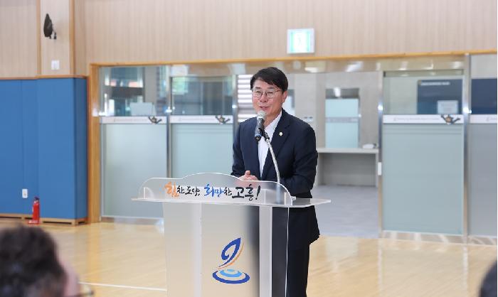 전남 장애인 체육대회 참가 선수단 환송