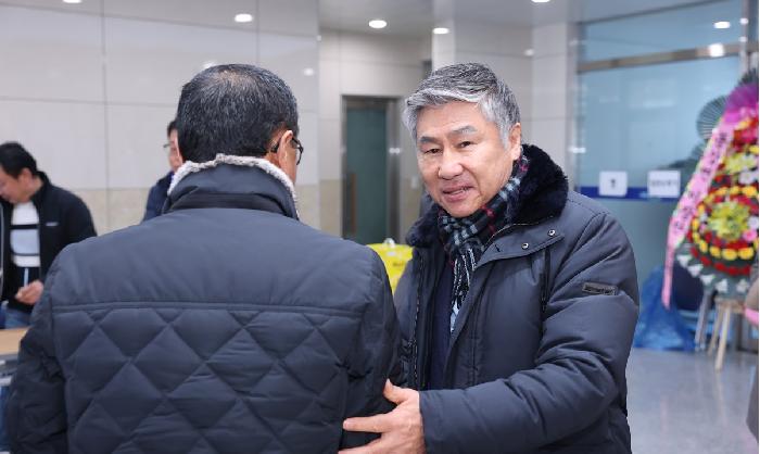 동강면 청년회장 이취임식