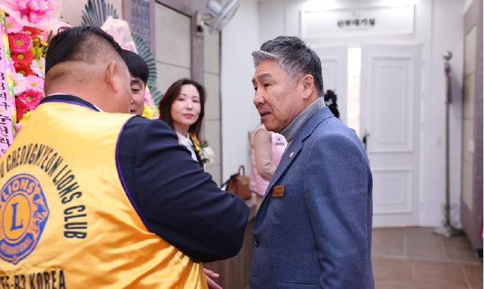 국제라이온스협회 355-B3지구 고흥우주청년 L.C 헌장전수 및 회장 이취임식