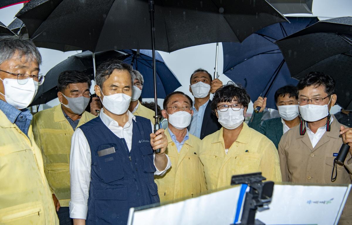 호우피해 현장 방문 고흥지구간척지 (도덕) /포두면 송산 첨부이미지 : 20210707_21.jpg