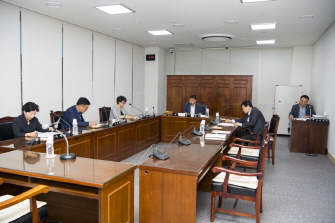 제 2회 추가경정 예산안 산업건설위원회 심사