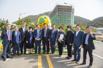제1회고흥유자 석류축제현장 방문
