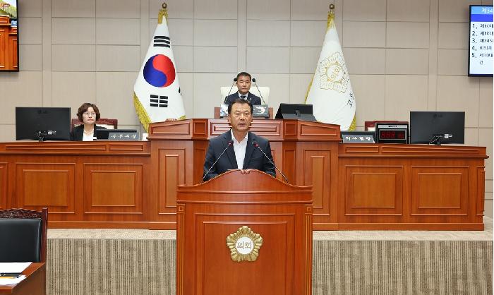 제345회 고흥군의회 임시회 제1차 본회의(의장, 부의장, 상임위원장 선거)