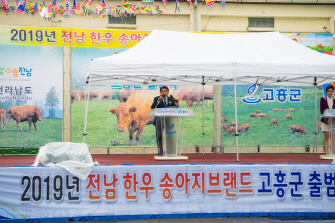 전남 한우 송아지브랜드 고흥군 출범식