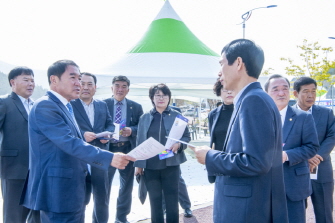 제1회 고흥유자축제 현장 방문