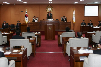 제167회 고흥군의회 제2차 정례회 개회