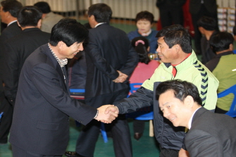 농업인 고흥군연합회 회장단 이 취임식