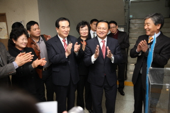 중국 광서장족자치구 동흥시와 우호교류협정서 서명식 참석