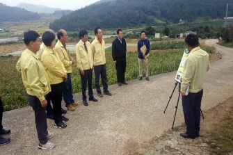 2015년도 군 발주사업 행정사무조사 현지확인