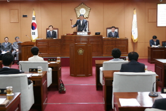 제152회 고흥군의회 임시회 폐회