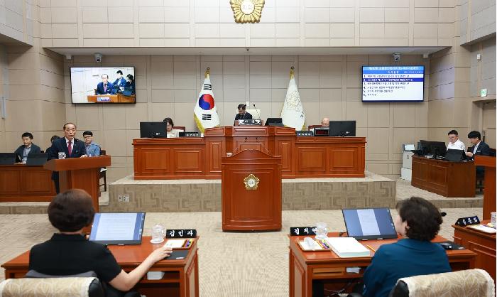 10대 제347회 고흥군의회 임시회 제1차 본회의