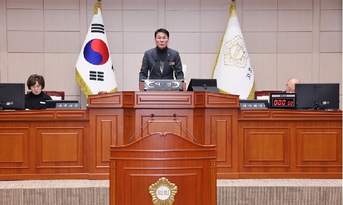 제343회 고흥군의회 임시회 제3차 본회의(군정 주요업무계획 보고)
