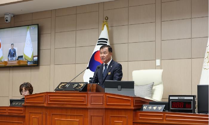 10대 제346회 고흥군의회 임시회 제1차 본회의
