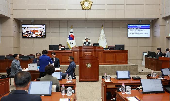 제345회 고흥군의회 임시회 제1차 본회의(의장, 부의장, 상임위원장 선거)