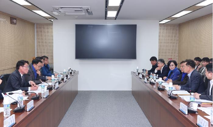고흥군 선거구 확정안 관련 공식 항의 방문