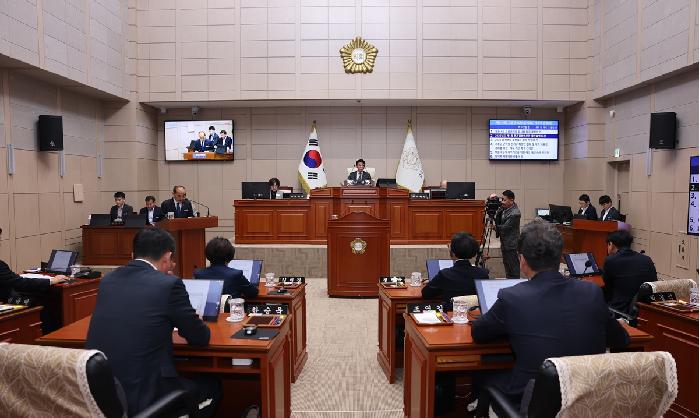 제344회 고흥군의회 임시회 제1차 본회의