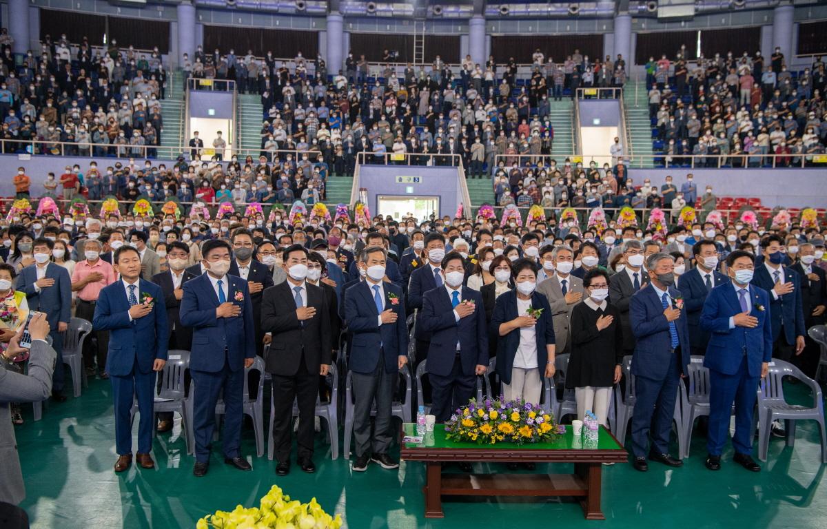 고흥군 공영민군수 취임식 첨부이미지 : 2022.07.01 공영민군수 취임식_19.jpg