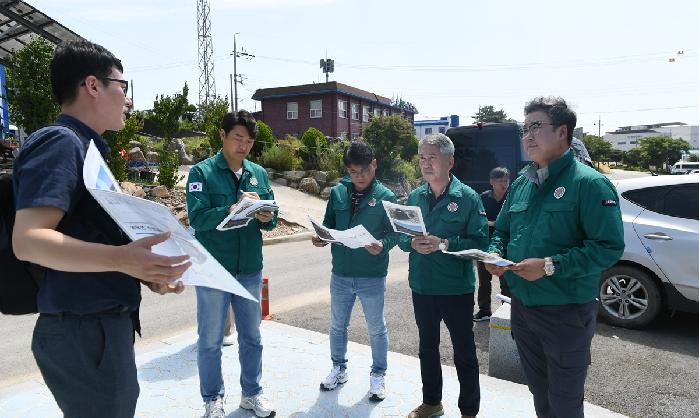 고흥군 농업용수 대책 연구회 선진지 견학