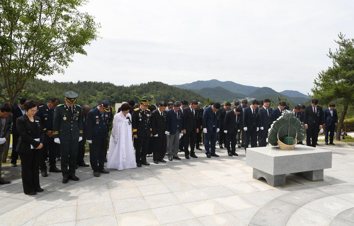 제69회 현충일 추념식 첨부이미지 : 2024.6.6 제69회 현충일 추념식 (9).JPG