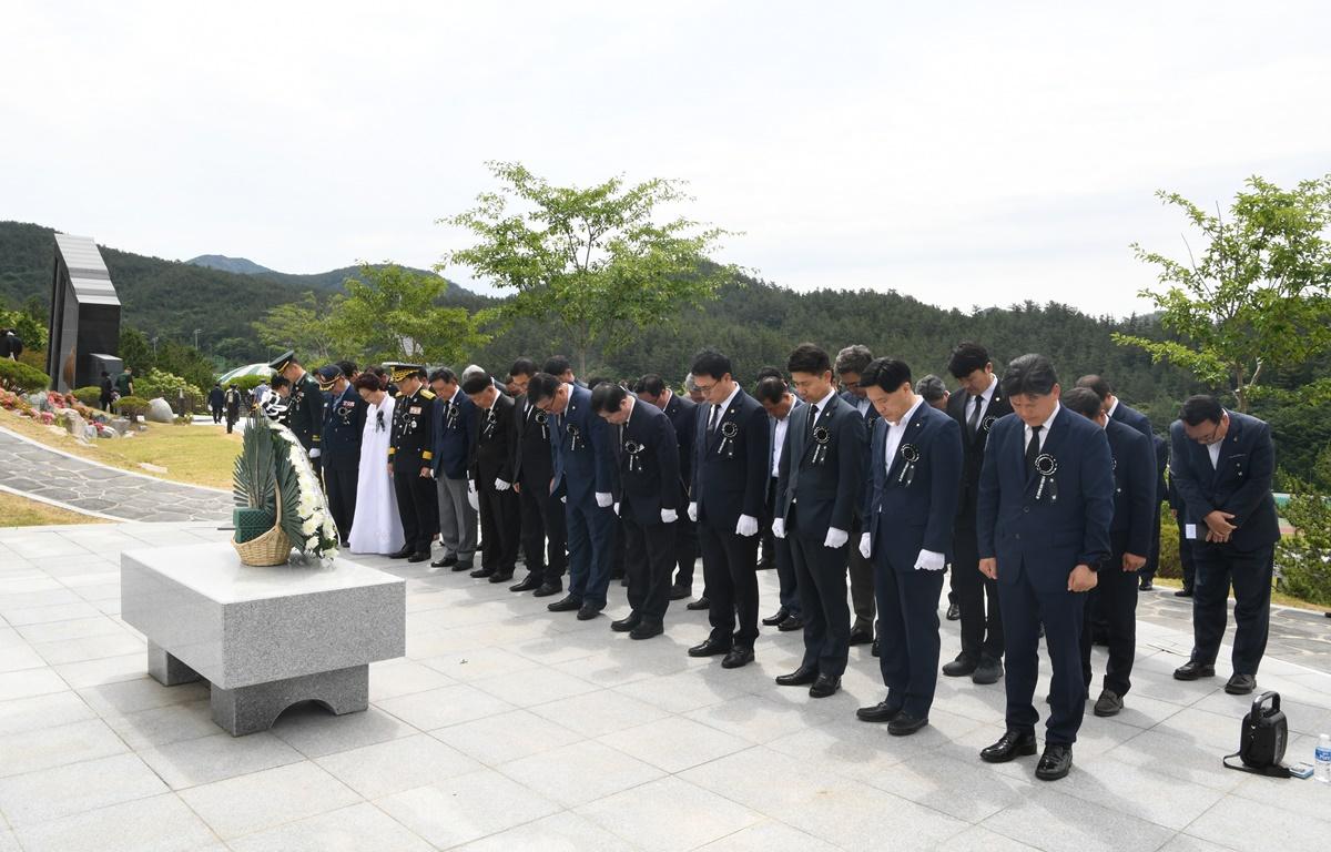 제69회 현충일 추념식 첨부이미지 : 2024.6.6 제69회 현충일 추념식 (8).JPG