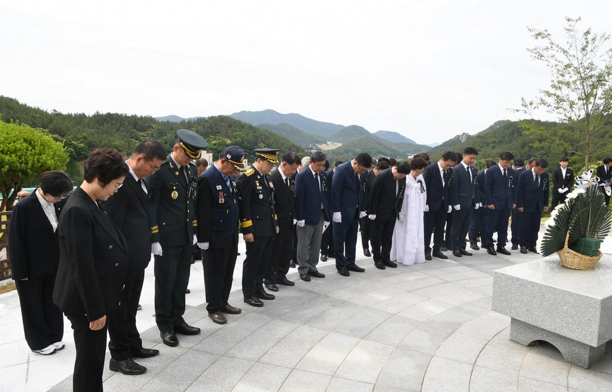 제69회 현충일 추념식 첨부이미지 : 2024.6.6 제69회 현충일 추념식 (10).JPG