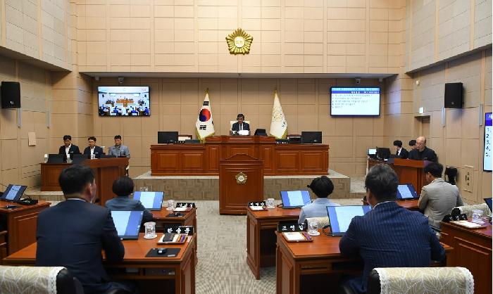 제326회 고흥군의회 임시회 제1차 본회의