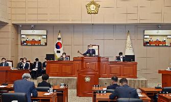 제301회 고흥군의회 임시회 제1차 본회의