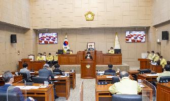 제296회 고흥군의회 임시회 폐회