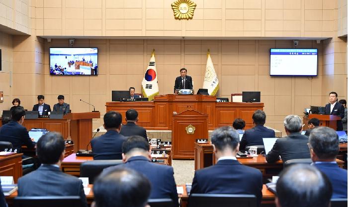 제320회 고흥군의회 제2차 정례회 제1차 본회의 