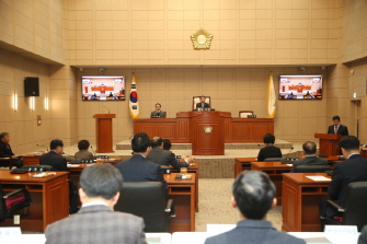 제267회 고흥군의회 임시회 개회