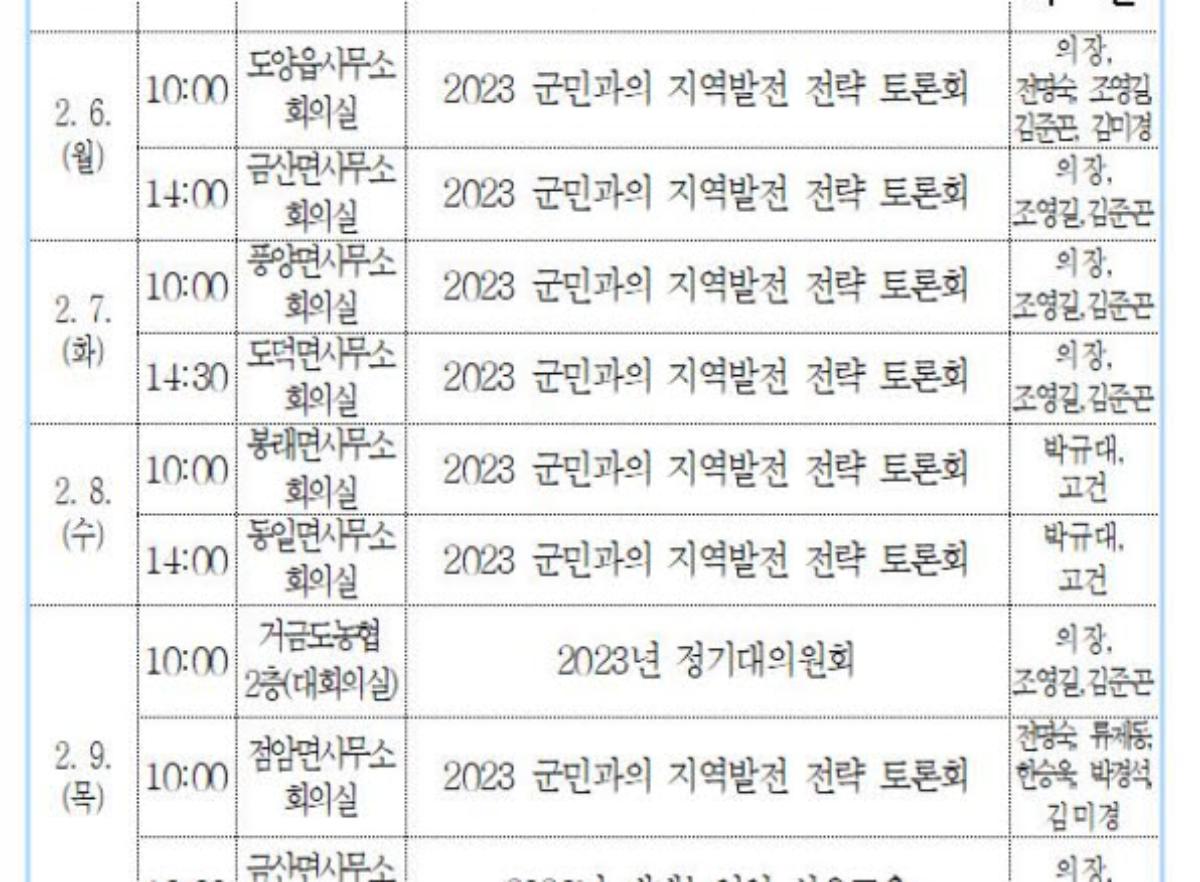 2023. 2. 6.(월) ~ 2. 12.(일) 첨부이미지 : 사본 -★의원 전체 주요 일정-2023.2.6.(월)_2.12001.jpg