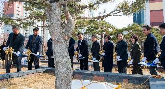 제9대 고흥군의회 기념식수 행사